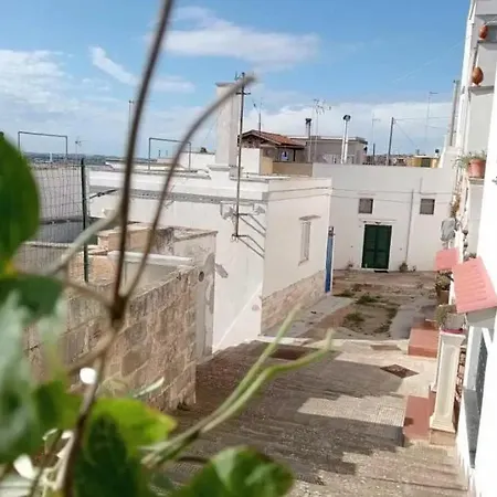 Charming House In Matino's Historic Centre, With Sea View Matino
